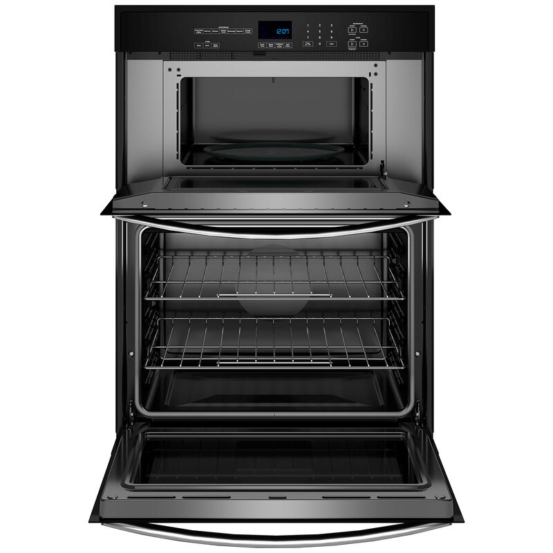 Whirlpool 30 in. 6.4 cu. ft. Electric Oven/Microwave Combo Wall Oven with Self Clean - Stainless Steel, , hires