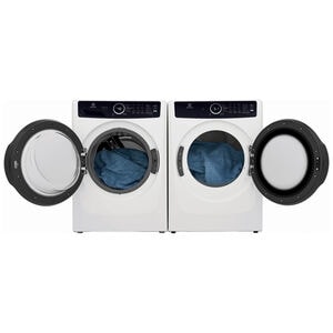 Electrolux 400 Series 27 in. 8.0 cu. ft. Stackable Electric Dryer with 7 Dry Programs, 6 Dry Options, Sanitize Cycle & Wrinkle Care - White, White, hires