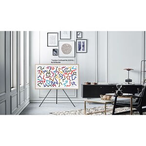 Samsung 32" The Frame Customizable Bezel Compatible with Samsung 2021-2024 The Frame TVs - White, , hires