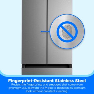 Midea 30 in. 18.4 cu. ft. French Door Refrigerator - Stainless Steel, , hires