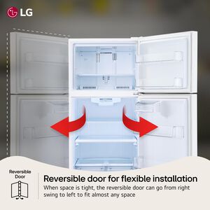 LG 30 in. 20.2 cu. ft. Top Freezer Refrigerator - White, White, hires
