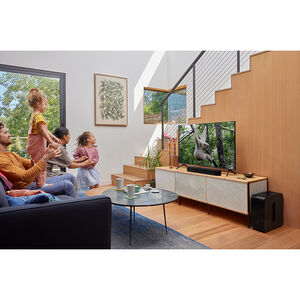 Sonos Beam 2 Channels Dolby Atmos Smart Sound Bar with Wireless Subwoofer (Sold-Separately) - Black, Black, hires