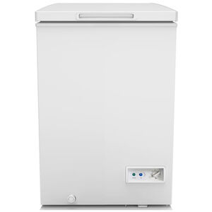 Avanti 21 in. 3.5 cu. ft. Chest Compact Freezer with Knob Control - White, White, hires