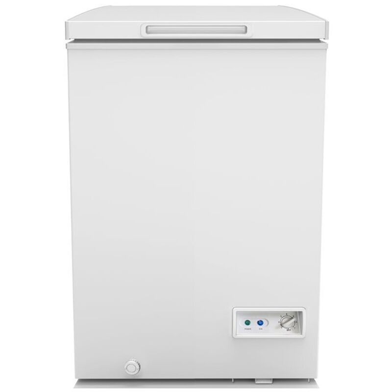 Avanti 21 in. 3.5 cu. ft. Chest Compact Freezer with Knob Control - White