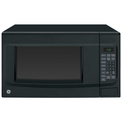 GE 22 in. 1.4 cu.ft Countertop Microwave with 10 Power Levels & Sensor Cooking Controls - Black | JES1460DSBB