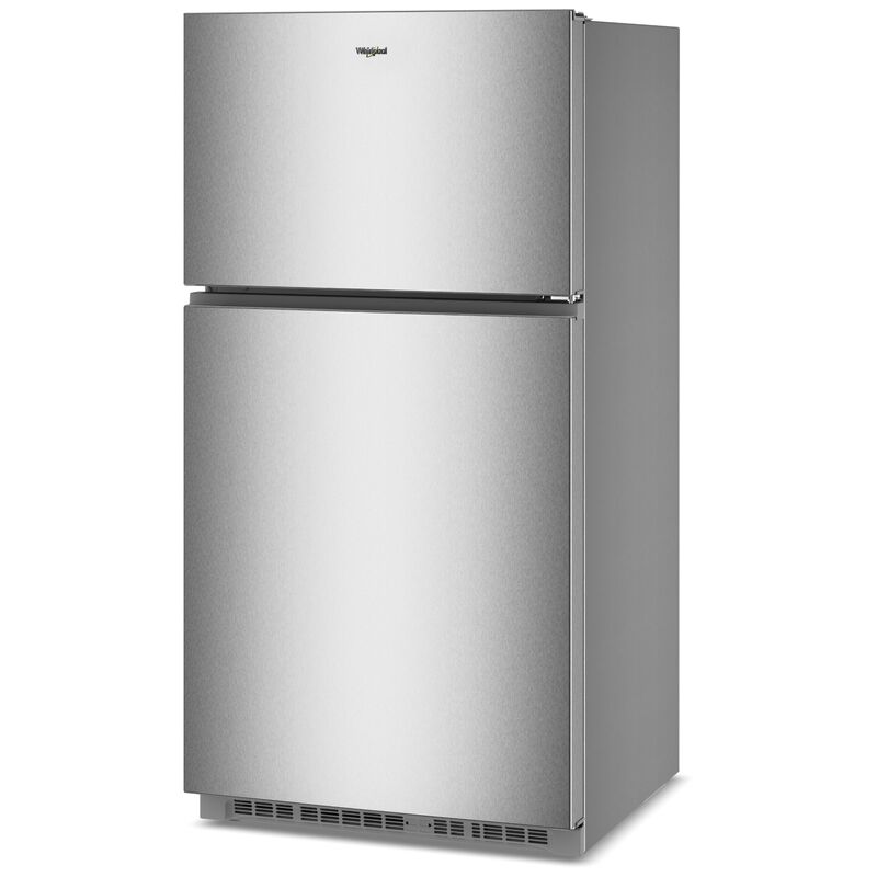Whirlpool 33 in. 21.3 cu. ft. Top Freezer Refrigerator - Fingerprint Resistant Stainless Steel, Fingerprint Resistant Stainless, hires