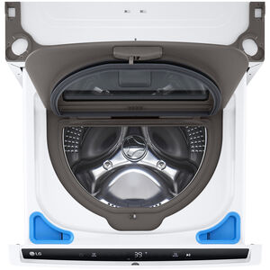 LG SideKick 27 in. 1.0 cu. ft. TwinWash Compatible Pedestal Washer - White, , hires