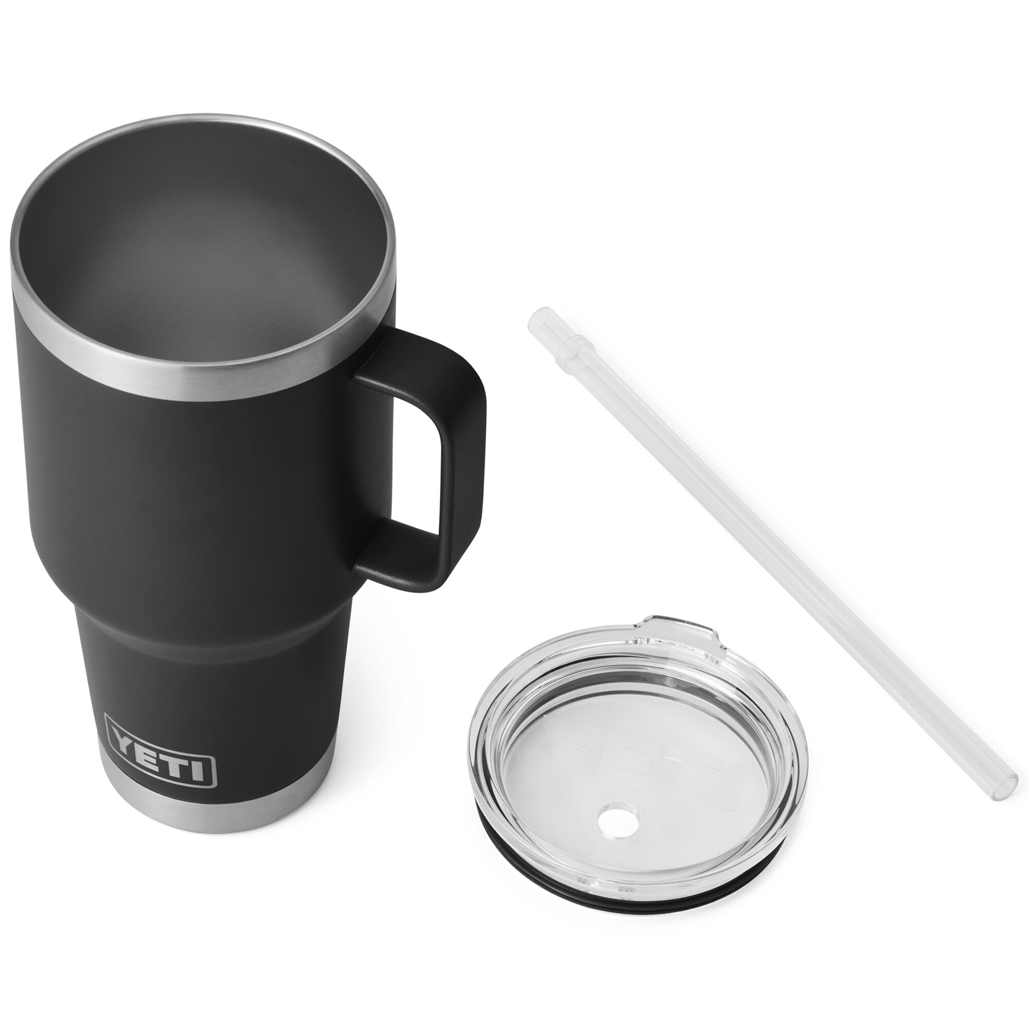 YETI Rambler 35 oz Straw Mug - Black | P.C. Richard & Son