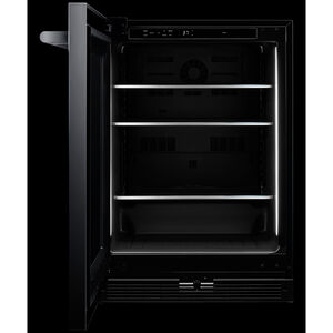 JennAir Rise 24 in. 5.2 cu. ft. Left-Hinged Built-In Undercounter Refrigerator - Stainless Steel, , hires