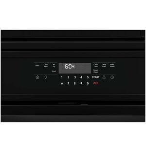 Frigidaire 30 in. 6.9 cu. ft. Electric Microwave/Wall Oven Combo with Standard Convection & Sensor Cooking - Black, , hires