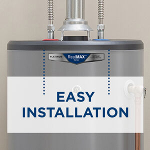 GE RealMax Choice Natural Gas 40 Gallon Tall Water Heater with 8-Year Parts Warranty, , hires