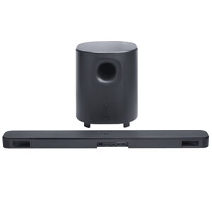 JBL 5.1 Channel Dolby Atmos Smart Sound Bar with Bluetooth & Wireless Subwoofer - Black, , hires