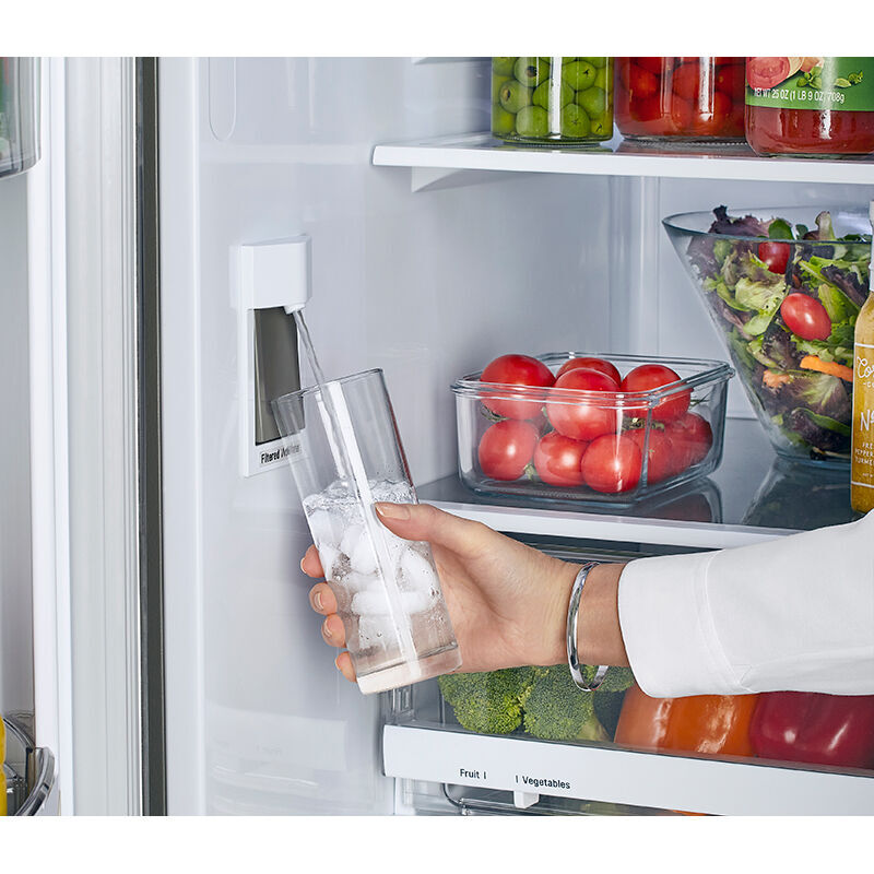 LG 36 in. 22.7 cu. ft. Counter Depth 4Door French Door Refrigerator with Internal Water