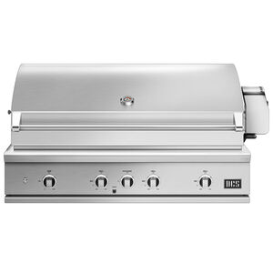 DCS Series 9 48 in. 3-Burner Built-In Natural Gas Grill with Rotisserie & Sear Burner - Stainless Steel, , hires