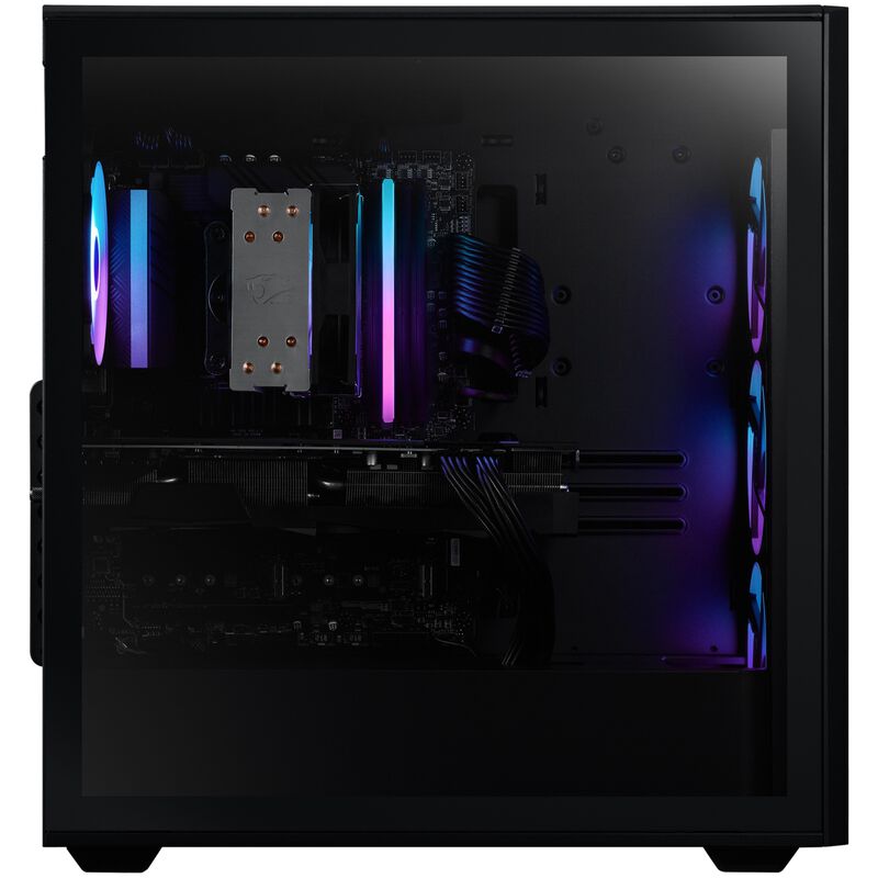 iBUYPOWER Scale Gaming Desktop with Intel Core i5-14400F, 14th Gen, 10-Core CPU, NVIDIA GeForce RTX 4060, 8GB VRAM GPU, 16 GB RAM, 1 TB SSD & Windows 11 Home - Black, , hires