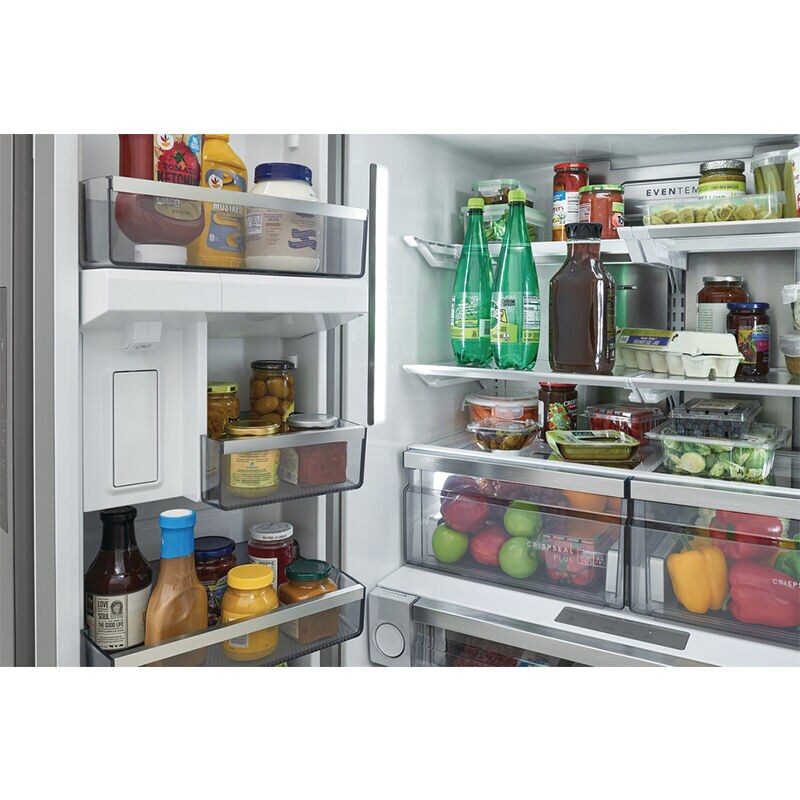 Frigidaire Professional 36 in. 23.3 cu. ft. Counter Depth French Door Refrigerator with Internal Water Dispenser - Stainless Steel, , hires