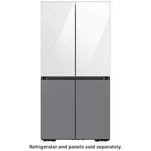 Samsung BESPOKE 4-Door Flex Bottom Panel for Refrigerators - Stainless Steel, , hires