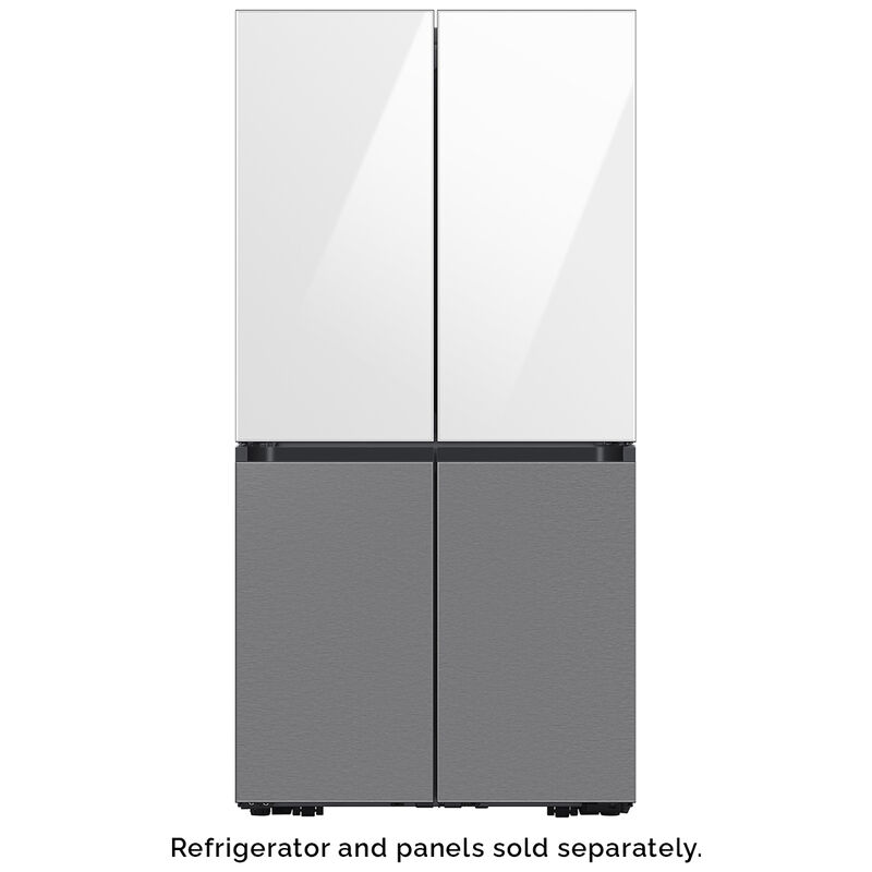 Samsung BESPOKE 4-Door Flex Bottom Panel for Refrigerators - Stainless Steel, , hires