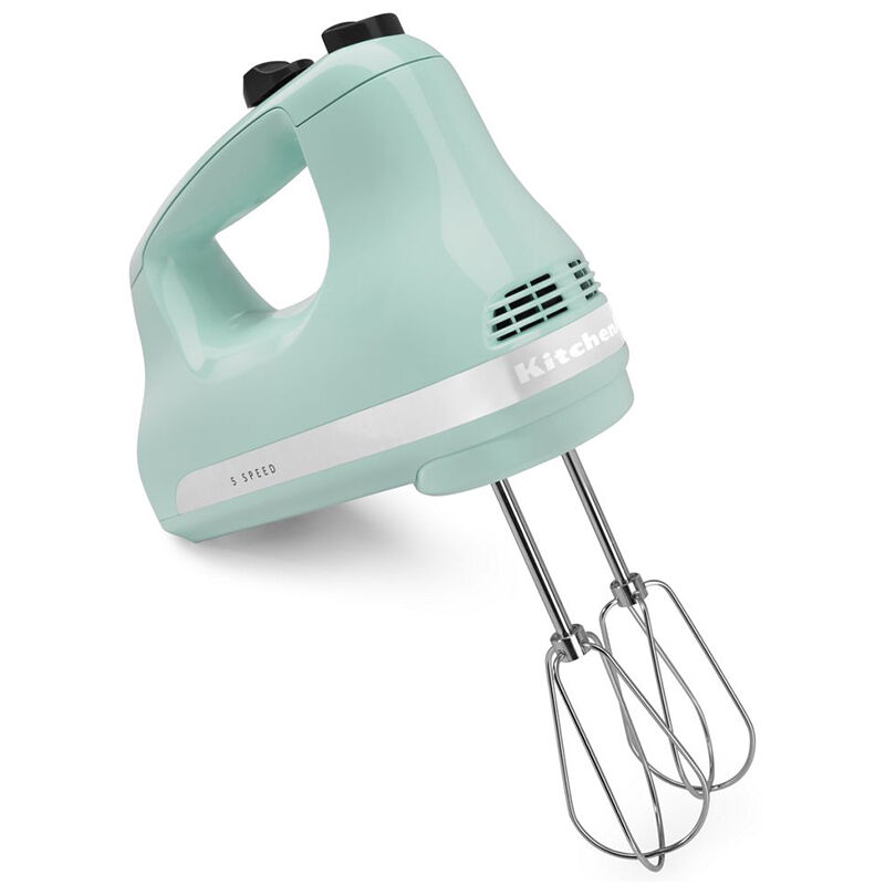 【新品未使用】キッチンエイド 5段階変速ハンドミキサー KHM512 IC 水色 KitchenAid Ultra Power 5-Speed Electric Hand Mixer with Stainless