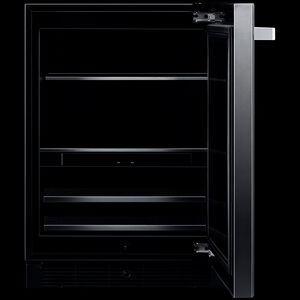 JennAir Noir Series 24 in. 5.0 cu. ft. Built-In Beverage Center with Fixed Shelves & Digital Control - Black, , hires