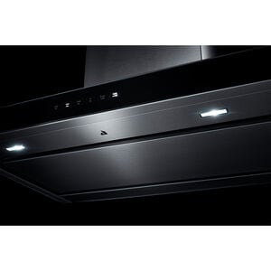 JennAir 30 in. Convertible Chimney Style Range Hood with 600 CFM, 4 Fan Speeds & 2 LED Lights - Stainless Steel, , hires
