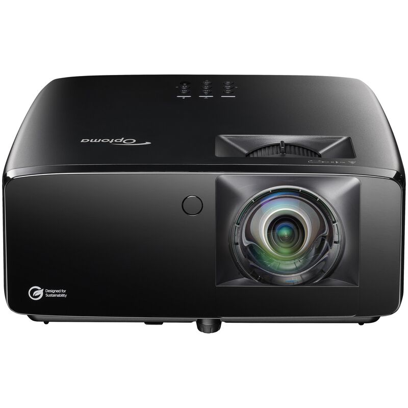 Optoma True 4K UHD 4,000 Lumens Short Throw Home Entertainment Laser Projector - Black, , hires
