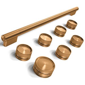 KitchenAid Handle and Knob Hardware Accessory Kit for 36 in. Commercial-Style Gas Range - Bronze, , hires