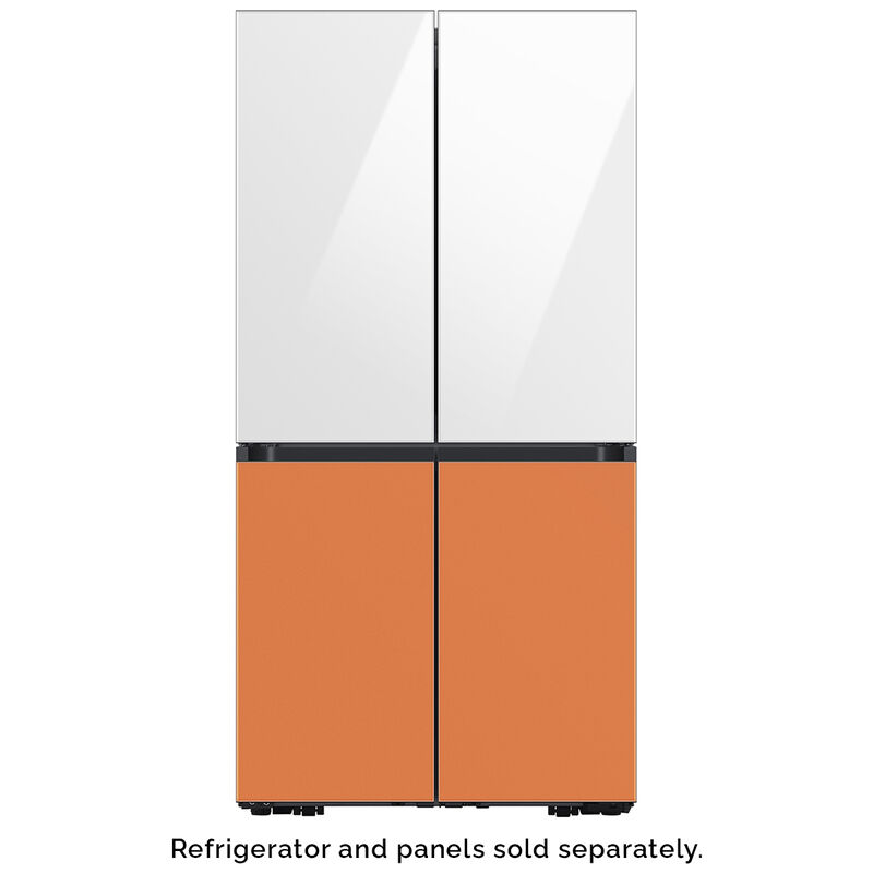 Samsung BESPOKE 4-Door Flex Top Panel for Refrigerators - White Glass, , hires