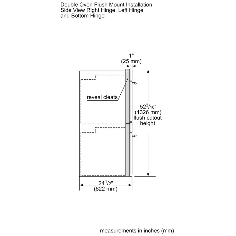 Thermador Professional Series 30 in. 9 cu. ft. Smart Top Control Electric Double Wall Oven with True European Convection - Stainless Steel, , hires