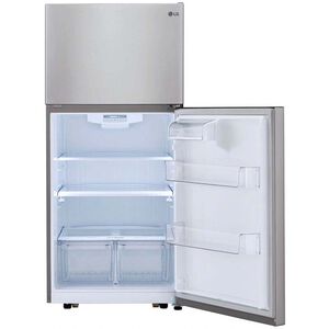 LG 30 in. 20.2 cu. ft. Top Freezer Refrigerator - Stainless Steel, Stainless Steel, hires