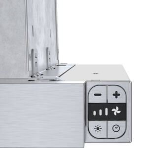 Bosch 500 Series 24 in. Convertible Slide-Out Style Range Hood with 400 CFM, 4 Fan Speeds & 2 LED Lights - Stainless Steel, , hires