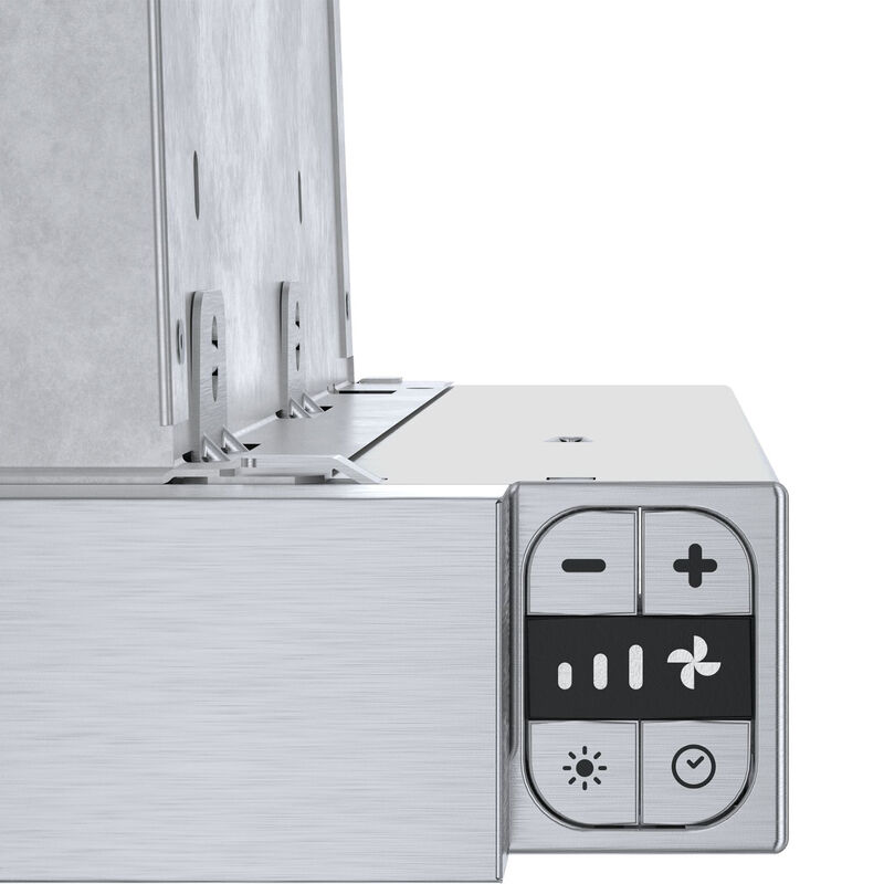 Bosch 500 Series 24 in. Convertible Slide-Out Style Range Hood with 400 CFM, 4 Fan Speeds & 2 LED Lights - Stainless Steel, , hires