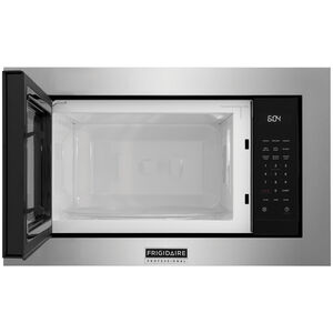Frigidaire Professional 24 in. 2.2 cu.ft Built-In Microwave with 10 Power Levels & Sensor Cooking Controls - Stainless Steel, , hires