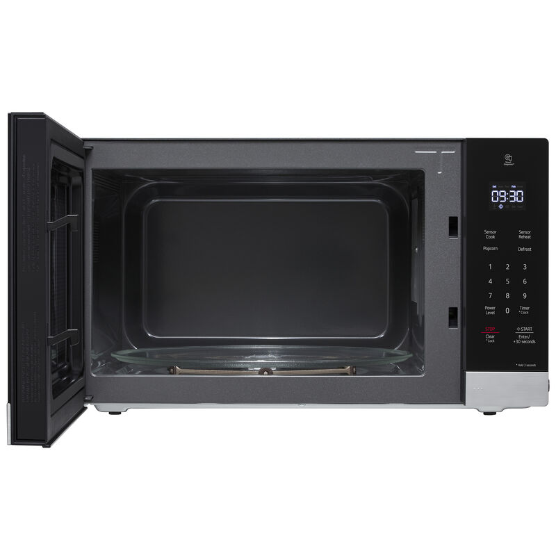 LG 21 in. 1.5 cu. ft. Countertop Microwave with 10 Power Levels & Sensor Cooking Controls - Stainless Steel, , hires