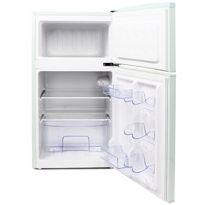Avanti 18 in. 3 cu. ft. Mini Fridge with Top Freezer - Seafoam Green, Seafoam Green, hires