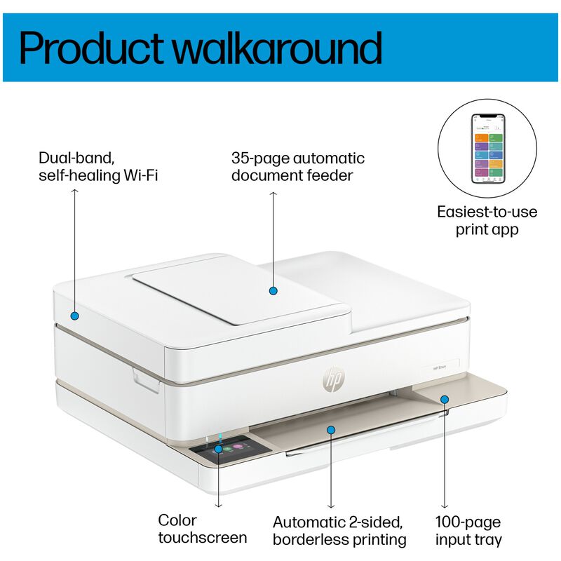 HP Envy 6555 All-in-One Printer, , hires