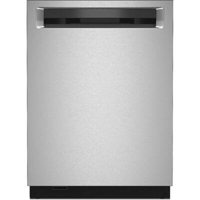 KitchenAid 24 in. Top Control Dishwasher with 44 dBa Sound Level, 3rd-Rack & Pocket - PrintShield Stainless | KDPM604KPS