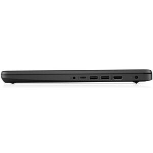 HP 14 in. Notebook with Intel Celeron N4120, 1.10 GHz CPU, Intel UHD 600 GPU, 4 GB RAM, 64 GB eMMC Flash Memory, up to 10.25 Hrs. of Battery Life & Windows 11 Home in S Mode - Jet Black, , hires