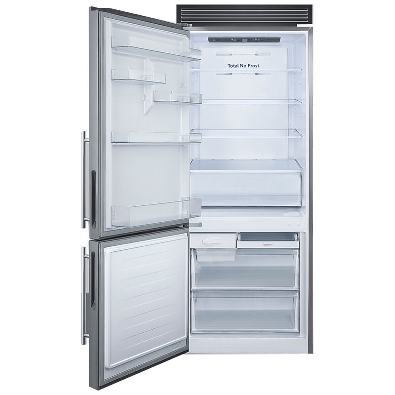 Summit 28 in. 14.6 cu. ft. Counter Depth Bottom Freezer Refrigerator - Stainless Steel, , hires