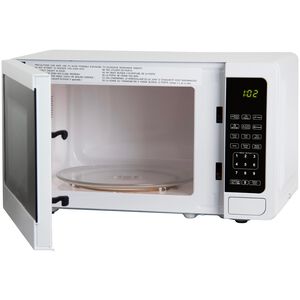 Avanti 18 in. 0.7 cu. ft. 700W Countertop Microwave - White, White, hires