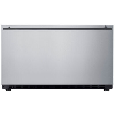 Summit 30 in. 2.5 cu. ft. Outdoor Refrigerator Drawer - Stainless Steel/Panel Ready | SDR301OS