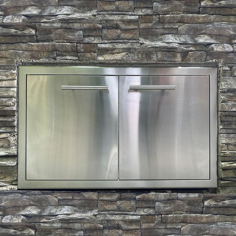 XO 36 in. Sealed Pantry - Stainless Steel, , hires