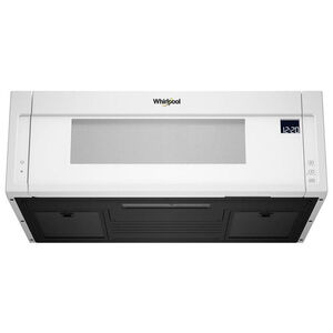 Whirlpool 30" 1.1 Cu. Ft. Over-the-Range Microwave with 10 Power Levels, 400 CFM & Sensor Cooking Controls - White, White, hires
