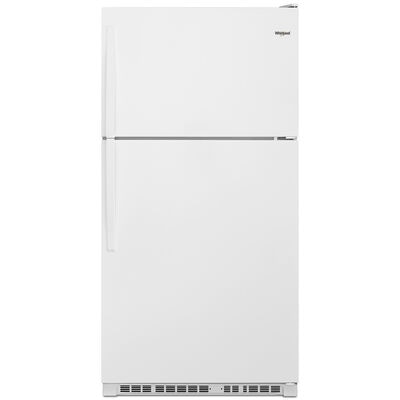 Whirlpool 33 in. 20.5 cu. ft. Top Freezer Refrigerator - White | WRT311FZDW