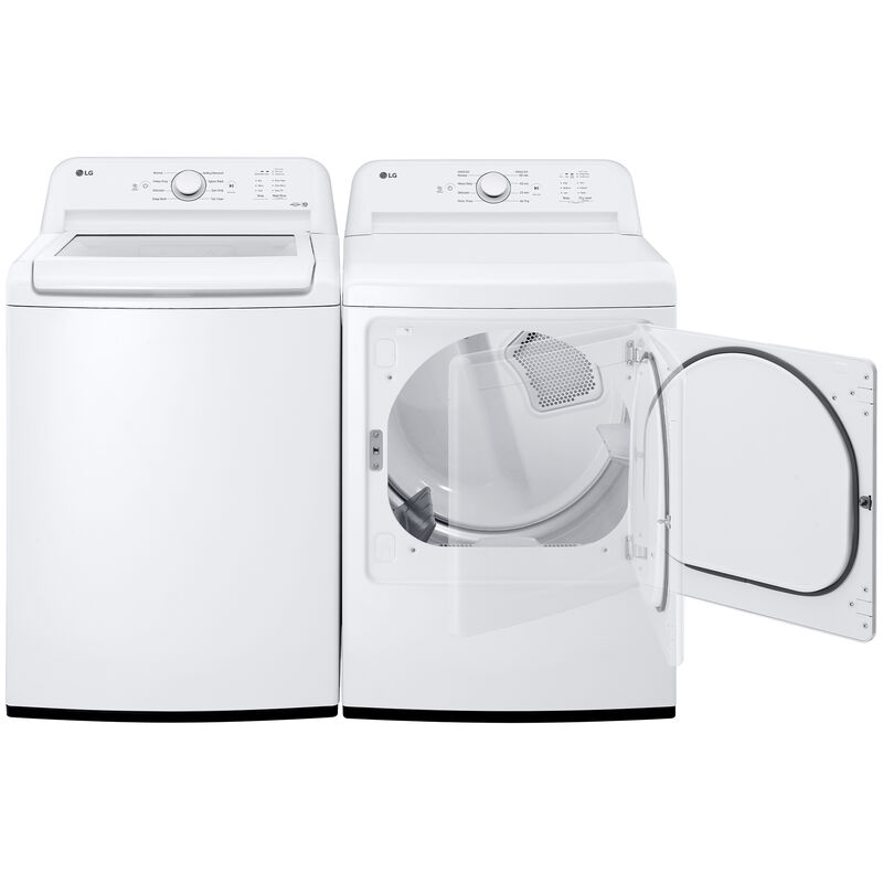 WT6105CW by LG - 4.1 cu. ft. Top Load Washer with 4-Way Agitator® and  TurboDrum™ Technology
