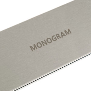 Monogram 27 in. Built-In Trim kit for Microwaves - Stainless Steel, , hires
