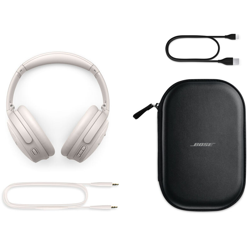 Bose QuietComfort Ultra Wireless Earbuds, Noise Cancelling Bluetooth  Headphones, White Smoke