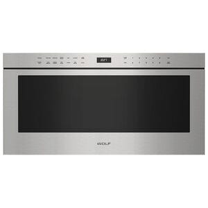 Wolf 30 in. 1.2 cu. ft. 950W Drawer Microwave with Sensor Cooking - Stainless Steel, , hires