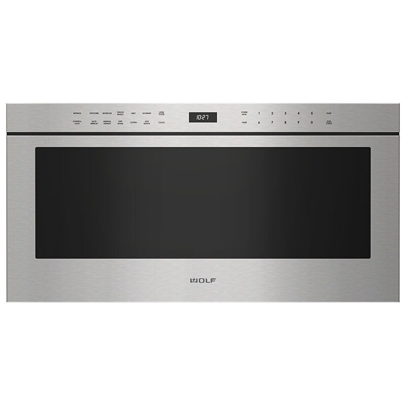 Wolf 30 in. 1.2 cu. ft. 950W Drawer Microwave with Sensor Cooking - Stainless Steel, , hires