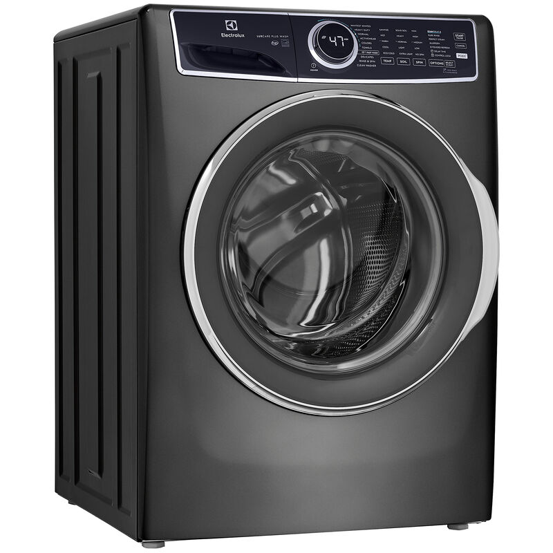 Electrolux 500 Series 27 in. 4.5 cu. ft. Stackable Front Load Washer with Perfect Steam & LuxCare Plus Wash - Titanium, Titanium, hires